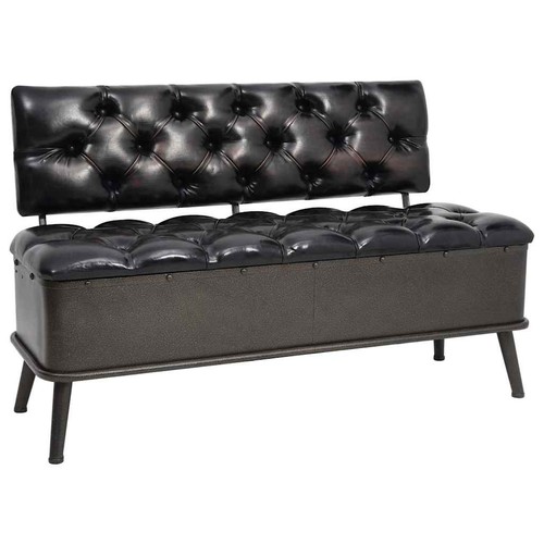 Banc rangement avec dossier - de,