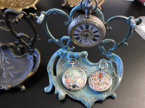 Porte gousset ancien laiton - gousset,