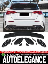 Becquet de toit arrière sur mesure pour Mercedes W177 Sport Tuning noir