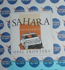  VINTAGE CAR MOTORCYCLE TUNING SAHARA OPEL FRONTIER STICKER STICKER STICKER