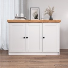 Sideboard Buffet Bois Enfilade Commode Meuble de Rangement Armoire Homestyle4u