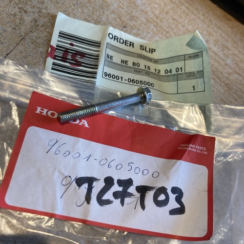 Honda 96001 0605000 - vis, boulon