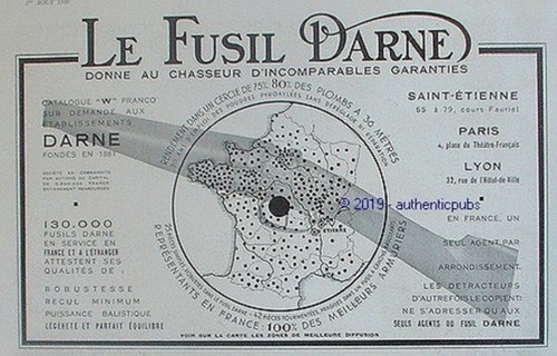 Publicite darne fusil a - fusil,