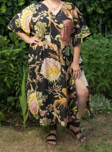 Caftan long coton - long, en