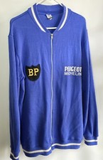 Retro TEAM BP PEUGEOT 2Velo Wonderland Wool Blend Chainstitch Cycling Jersey XXL