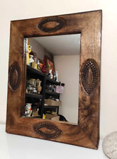 Sublime Vintage 50x40cm Solid Wood Rectangular Wall Mirror