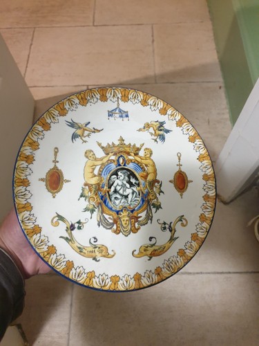 Assiette faience gien - assiette,