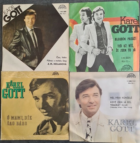 Karel gott pièces 45 - 4,