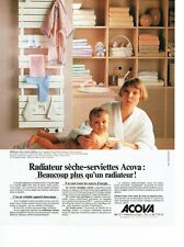 ADVERTISEMENT ADVERTISING 126 1979 Acova towel dryer radiator