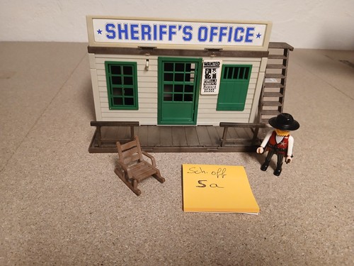 Vends playmobil sheriff office - vends,