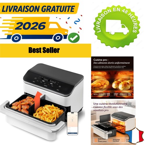 Cosori twinfry friteuse air - twinfry, à