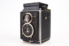 Rollei Original Rolleiflex K1 TLR 6x6 Camera w Zeiss 7.5cm f/4.5 Tessar Lens V26