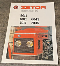 Notice publicitaire Tracteur