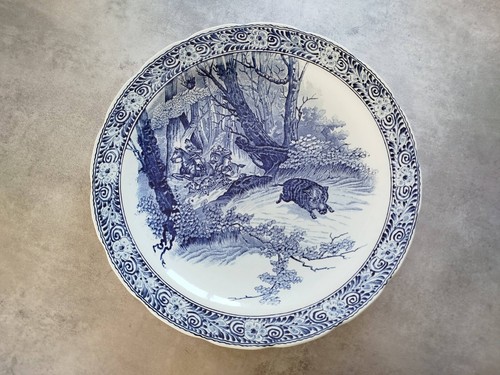 Boch delft grande assiette - boch,
