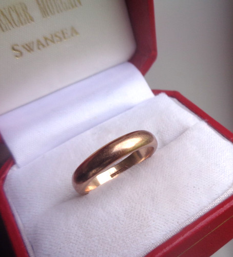 Bague alliance mariage - bague, rose