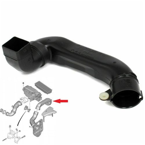 Durite boitier filtre air - de,
