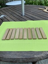 Plaquettes bois de chêne sec Coutellerie maquette bijoux 