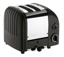 DUALIT NEW GEN CLASSIC 2 SLICE TOASTER - MATT BLACK