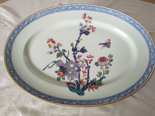 Plat ovale porcelaine de - en,