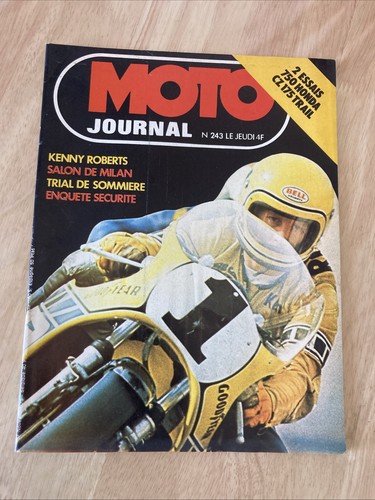 Moto journal 1975 - 243, honda
