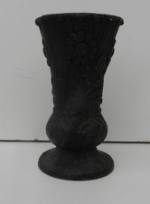 VASE en FONTE ANCIEN , Décor