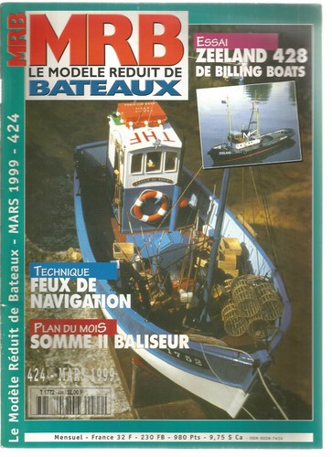 Modele reduit bateau 424 - reduit, de