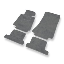 Tapis de sol en velour pour BMW 8 I E31 Coupé (1989-1999) Gris