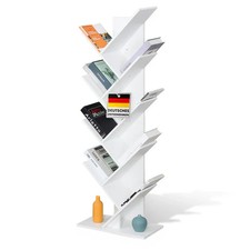 Étagère En Bois En Forme D'Arbre Blanche Avec 5 Ou 9 Niveaux Louisiana