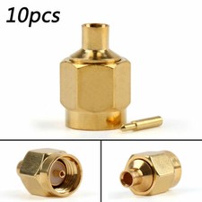 10×Connecteur SMA Fiche mâle