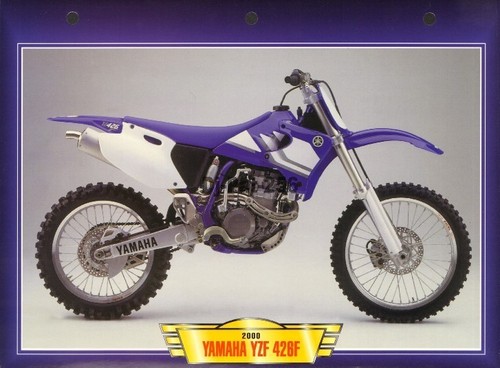 Fiche moto yamaha yzf 426 - yzf,