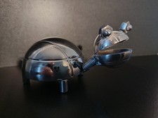 sculpture tortue metal boule