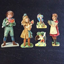 Anciens Chromos Lot de 5