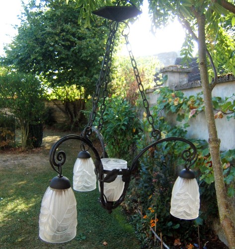 Ancien lustre suspension - ancien,