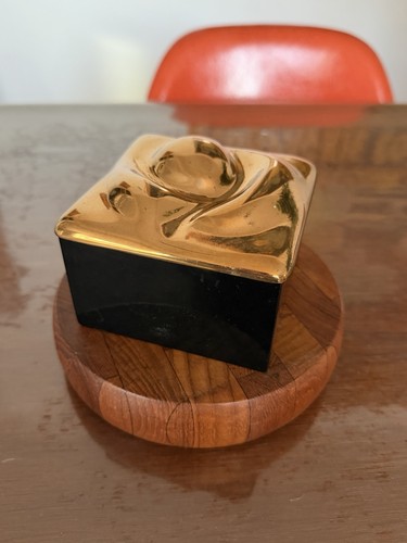 Boîte bronze laque par - en,