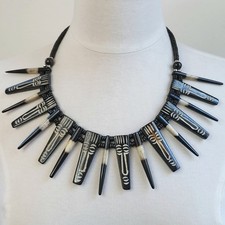 Collier Plastron Africain en