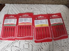 Singer LOT DE 4 paquets aiguilles machine à coudre SINGER