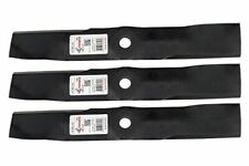 3 lames de tondeuse rotatives compatibles avec M115495 M114581 M115328 50-442...