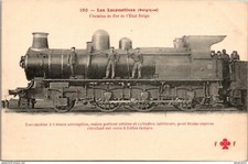 S15124 cpa Train - Locomotive