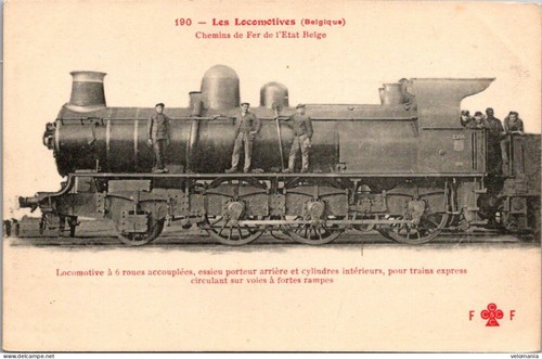 S15124 cpa train locomotive - train,