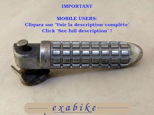 Repose pied arriere - droit, pour