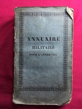 ANNUAIRE MILITAIRE POUR