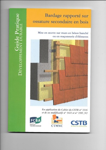 Bardage rapporté sur ossature