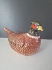 Soupière céramique faisan