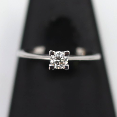 Bague solitaire diamant - bague,