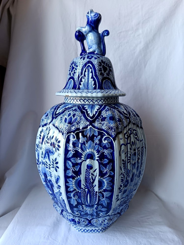 Potiche couverte faience de - couverte,