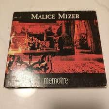 MALICE MIZER CD memoire DX Booklet Tetsu Mana Kozi Yu-ki Kami Used Japan
