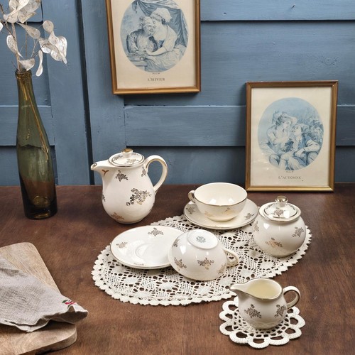 Service thé ancien vintage - thé,