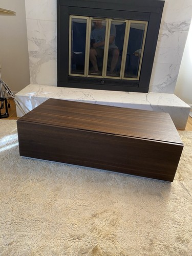 Rectangular coffee table low - coffee,