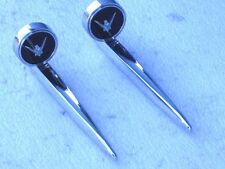 59 1959 Voiture Ford Galaxie Fairlane Chrome avant Haut Ornement Paire Neuf