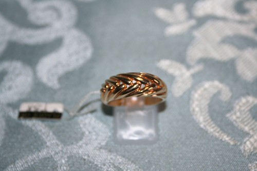 Belle bague plaqué motif - belle,